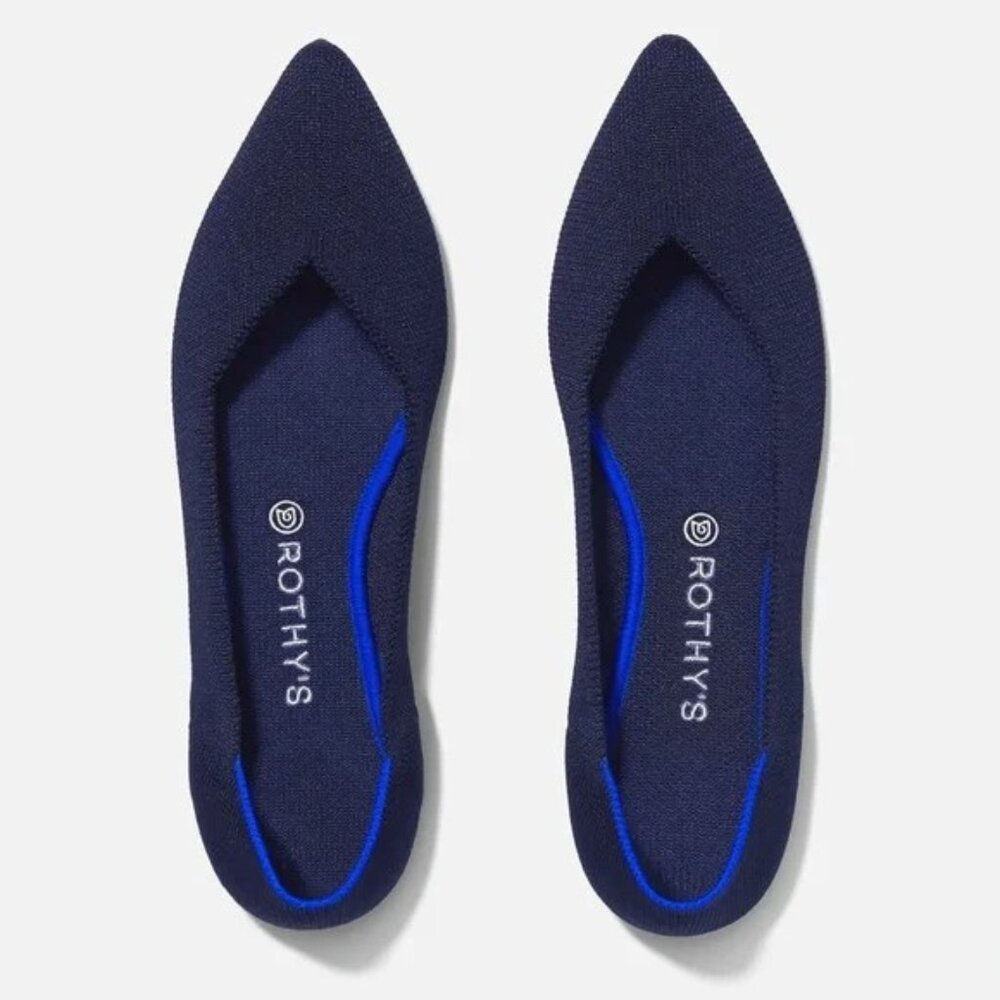 Rothy’s The Point Maritime Navy Size 9.5